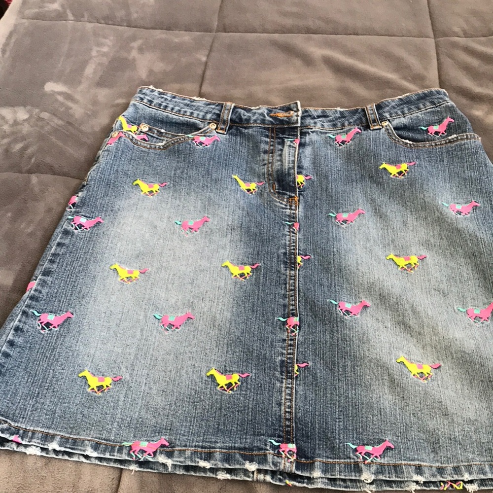 Lilly Pulitzer Kentucky Derby 🐎 horse skirt